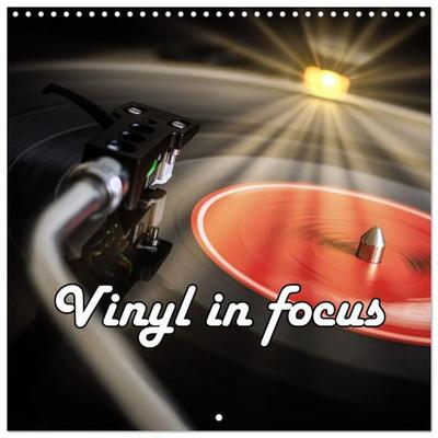 Vinyl in focus (Wall Calendar 2027 12 × 12 Inch) CALVENDO 12 Month Wall Calendar