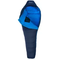 Daunenschlafsack Warg Stark 650 M Reißverschluss: Rechts /  blau