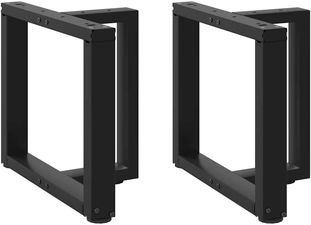 Latitude Run Ayzen Table Leg Black 50 x 25 x (42-43) cm