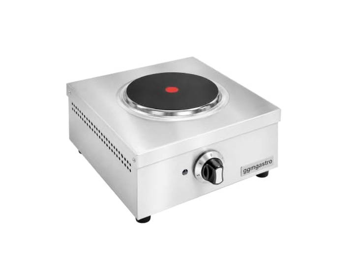 GGM Gastro EHTC1 Tisch Elektroherd - 2,6 kW - 1 Platte Rund