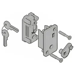 Hörmann Schloss PZ, TS 42,5 mm (incl. Zylinder) für LPU30, LPU40, LPU 42 und EcoStar