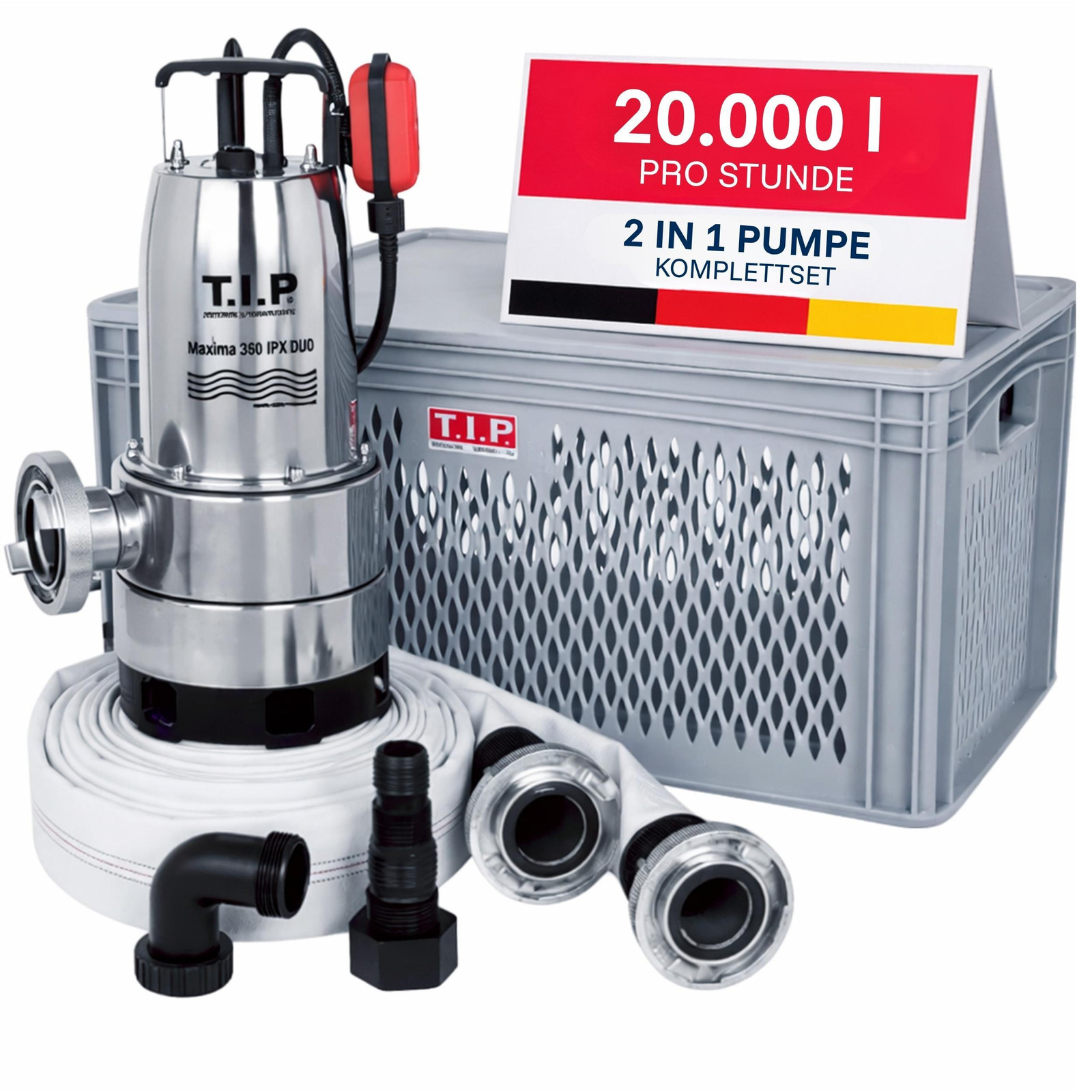 T.I.P. Overstromingsset Maxima 350 I-PX DUO
