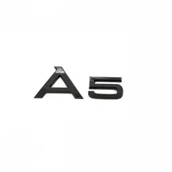Audi Modellbezeichnung in Schwarz Heck A5 8W6071803