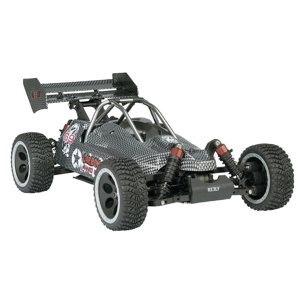 Reely 1:10 Buggy Kompletträder Fighter Loch-Design Schwarz 2 St. (RE-6549732)