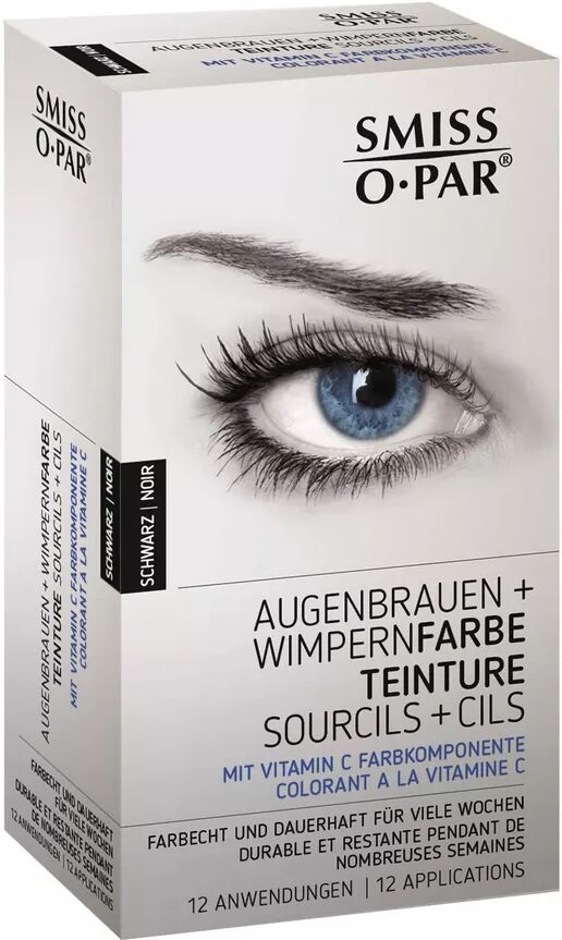 Smiss-o-par - Augenbrauen- und Wimpernfarbe, Schwarz