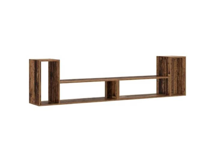 hliofuir TV-Schrank 100x30x50 cm Lowboard Fernsehtisch Altholz Kompakte TV-Bank für Schlafzimmer oder Gästezimmer mit flexiblen Fächern für Receiver und Spielekonsolen.