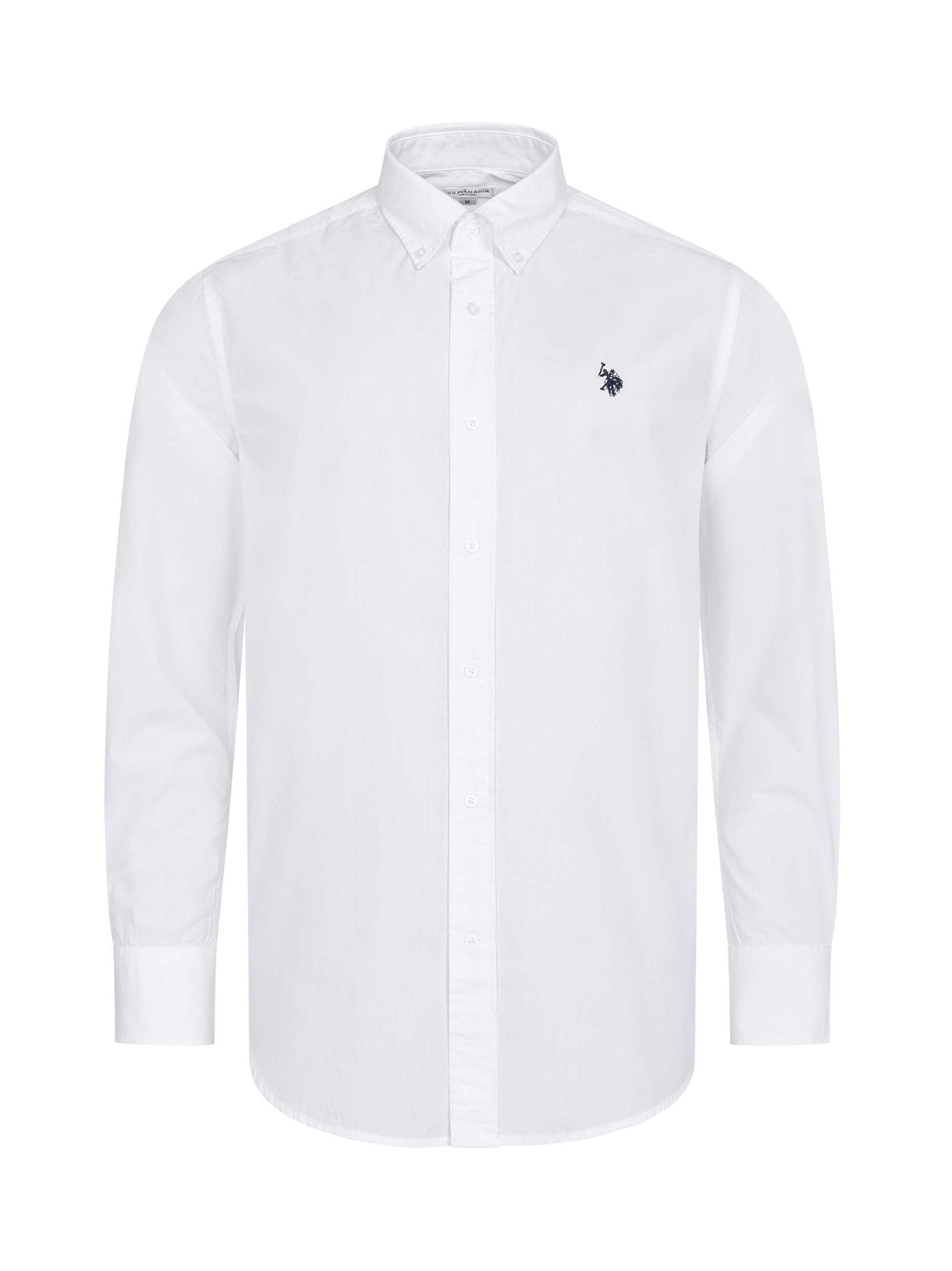U.S. Polo Assn. Herren Hemd mit Button-Down-Kragen