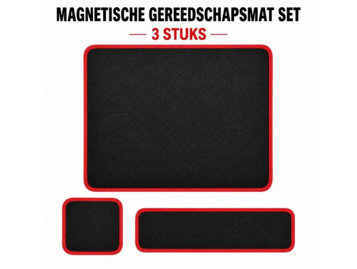 Tapis à outils magnétique, Support avec couche de protection en PVC, Tapis de support d'outils magnétiques flexible, Pour maison, atelier, construction, réparation de voiture, mécanicien, tournevis, clé, boulon