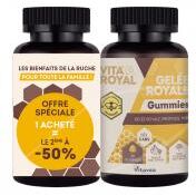 Vitavea Vita'Royal Gelée Royale Lot de 2 x 30 Unités Offre Spéciale - Lot 2 pots de 30 gommes
