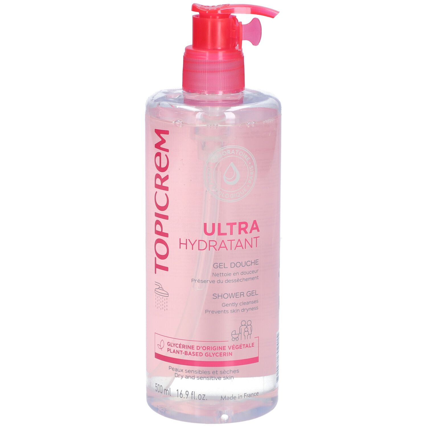 Topicrem Ultra Hydratant Gel Douche 500 ml