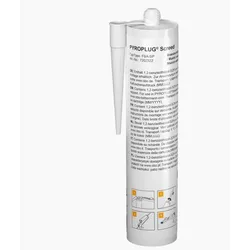 OBO 7202322 Brandschutz-Spachtelmasse in Kartusche 310ml Intumeszierender Baustoff braun FBA-SP