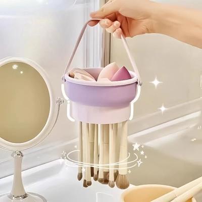 Uplifted Finds Multi Functional Makeup Brush Cleaning Bowl And High Performance Silicone Drying Architecture Multi Functional Makeup Brush Cleaning Bowl And High Performance Silicone Drying Architecture