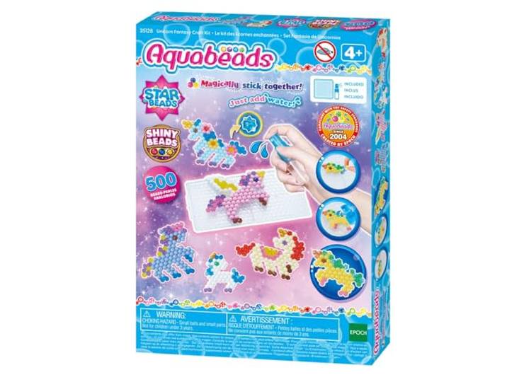 Aquabeads - 35128 enfres Unicorn Fantasy Craft Kit - Arts & Crafts Kralen Activity Toy
