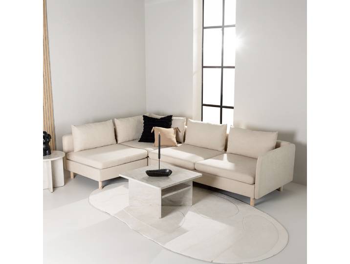 Nohr Hoekbank Sharen 295cm - Beige
