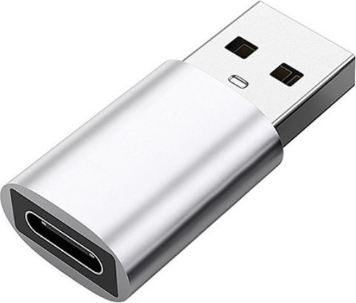 INF USB 3.0 naar USB-C adapter Zilver