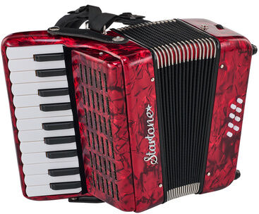 Startone Kids Accordion Red MKII Rot