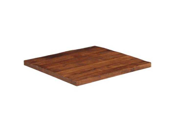 Tischplatte Holz 80x80x2,5 cm Quadratisch aus Recyclingholz Recycling-Massivholz, rustikaler Charme, Handarbeit, leichte Reinigung, universelle Montage