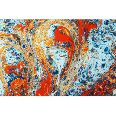 Fototapete PAPERMOON "Abstrakt Farben", bunt, B:4,5m L:2,8m, Vlies, Tapeten