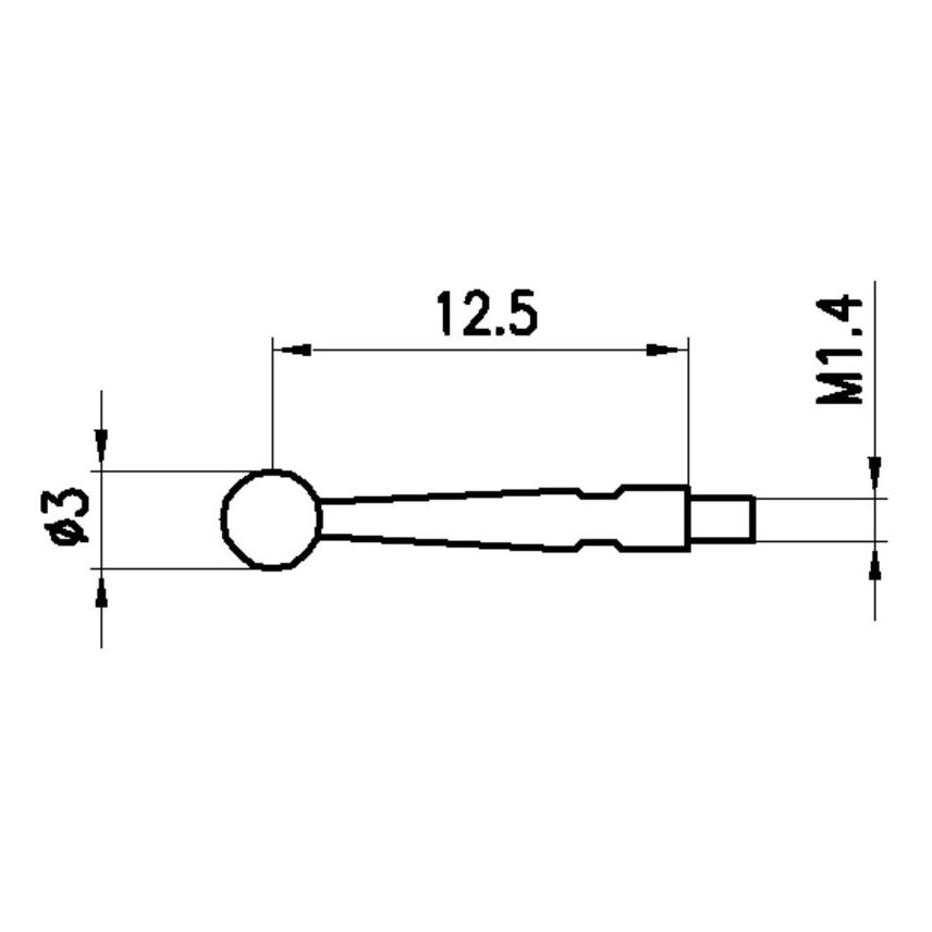Sylvac Messeinsatz M1.4 (905.2242)