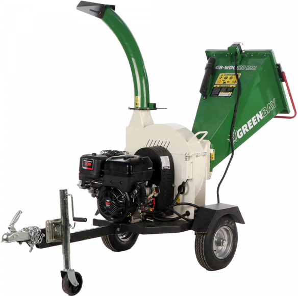 GreenBay GB-WDC 120 BSE - Biocippatore a scoppio professionale - Motore B&S XR 13.5
