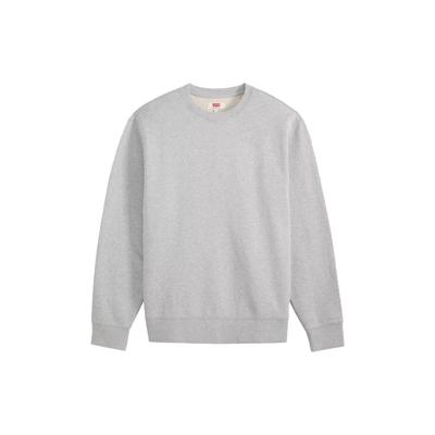 Sweatshirt LEVI'S "Sweatshirt The Original Housemark Crew 1er Pack", Herren, Gr. XXL, grau (grau (vintage)), Obermaterial: 100% Baumwolle CO., Sweatshirts Sweatshirt