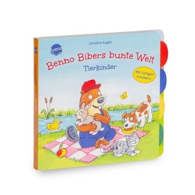 Benno Bibers bunte Welt. Tierkinder, Gebundene Ausgabe von Bärbel Müller, Arena, 978-3-401-72097-5