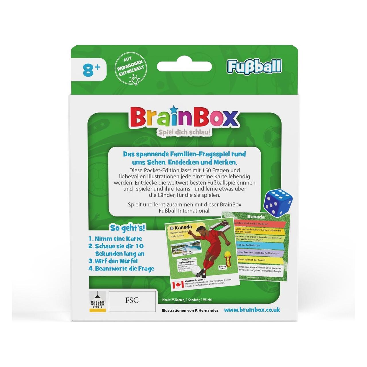 Brainbox Pocket - Fussball (d) (Deutsch, 1 Spieler) (G1-54909)