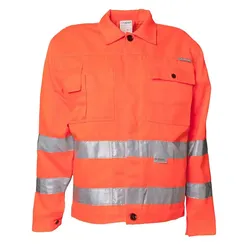 Warnschutz Bundjacke "UNI" - 52 - uni orange