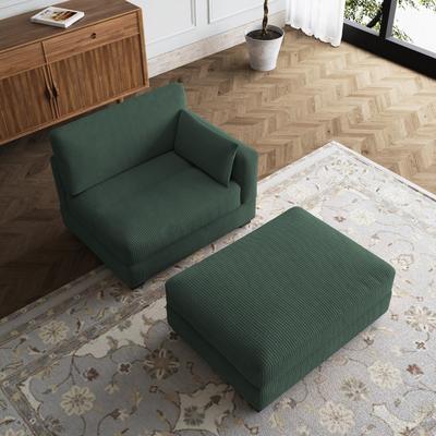 Uixe Modular Sectional Sofa with Ottomans