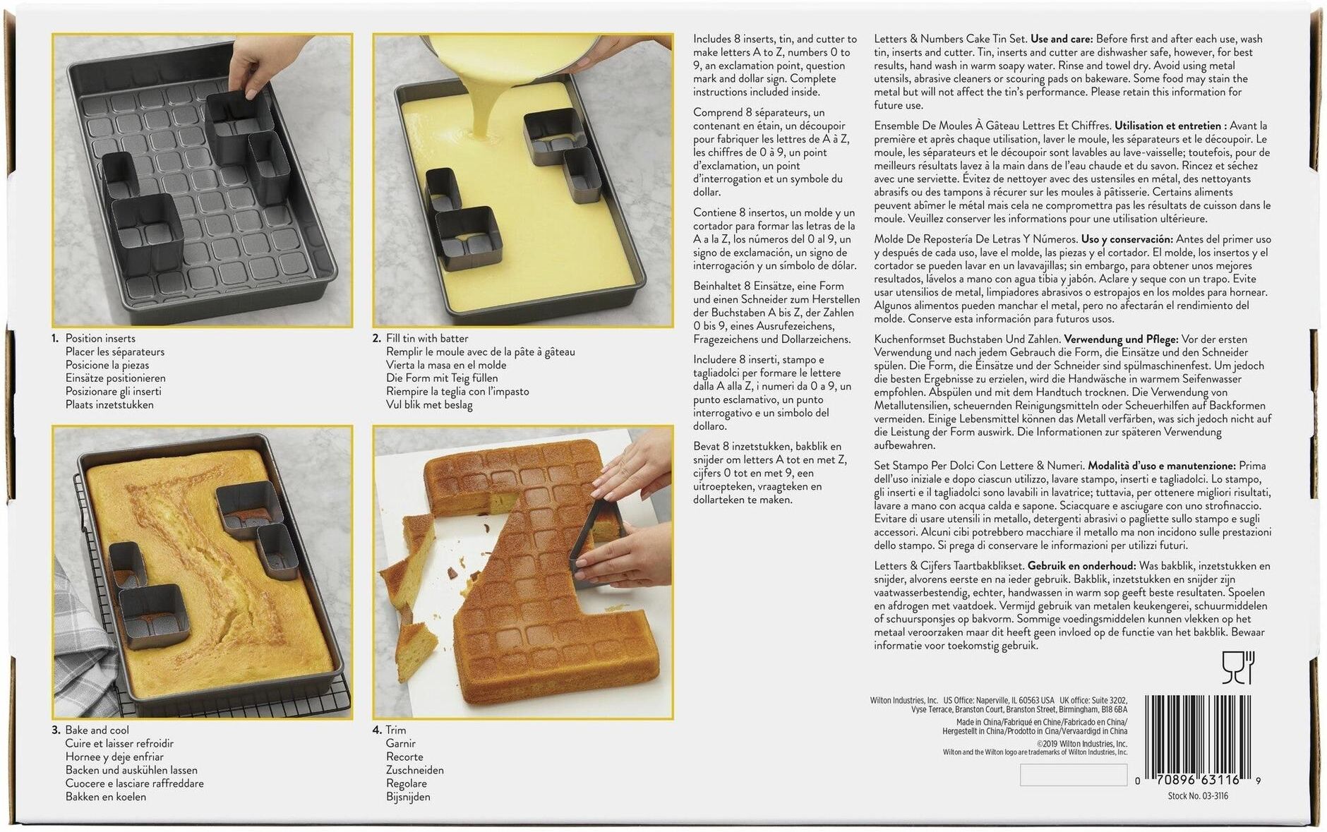 Backform "BackshopSchweiz Celebration", silberfarben, Küchenformen, Backform, Vielseitige Kuchenbackform silberfarben Einheitsgröße