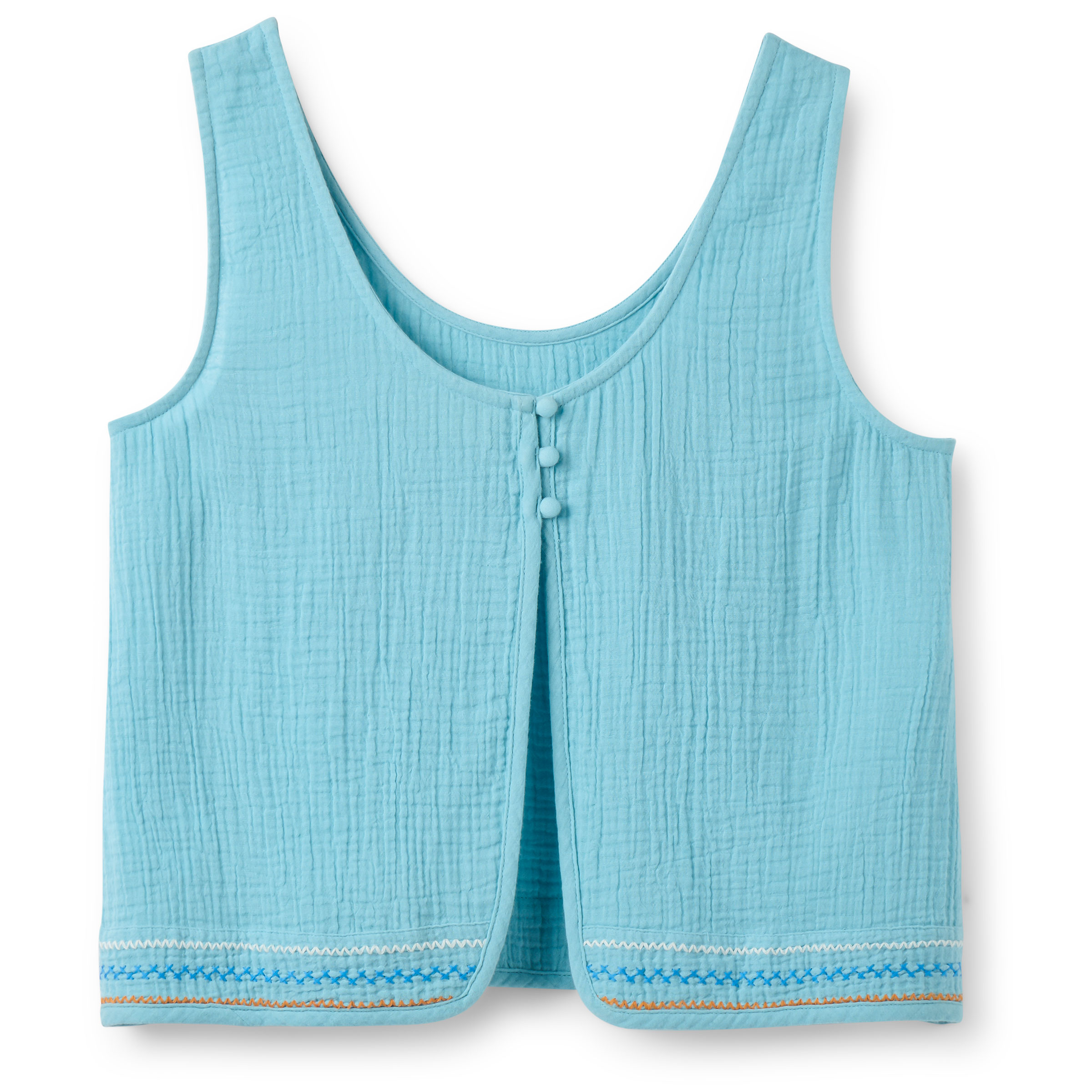 Passenger Waveney Top Damen Tanktops blau Größe M Lifestyle Hautfreundlich