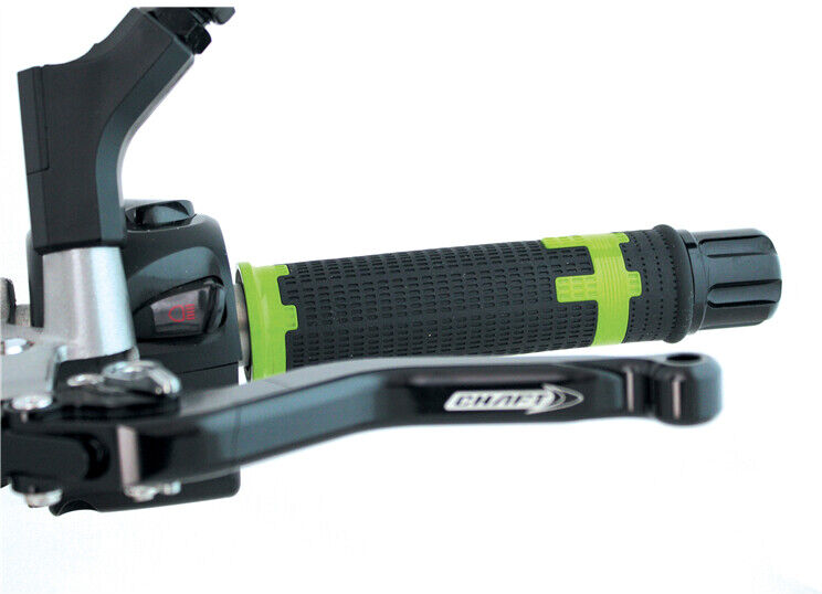Manopole MOto Chaft POP UP Verde - Coppia taglia unica