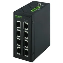 Murr Elektronik Switch 58152 (8 Ports), Netzwerk Switch, Schwarz