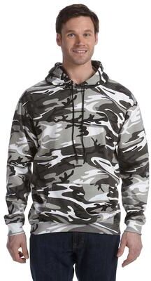Code Five 3969 Men's Camo Pullover Hoodie in Urban Woodland size Medium LA3969