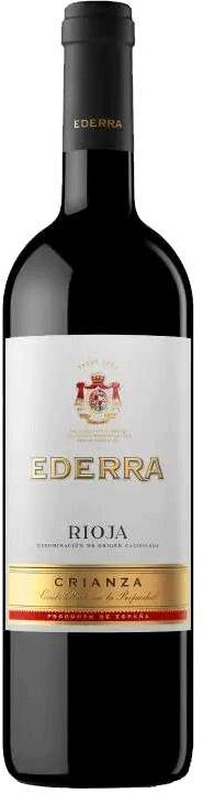 Vino Tinto Ederra Crianza 2021 D.O. Rioja 75 cl - Bodegas Bilbaínas