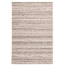 Webteppich Olvera 120 x 170 cm Polypropylen Grau