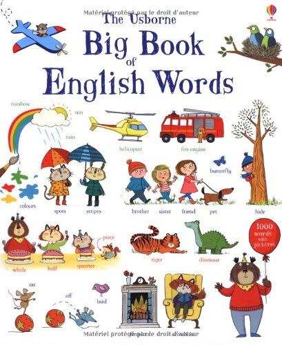 Mairi Mackinnon - Big Book of English Words (Big Word Books) - Preis vom 12.10.2026 11:37:12 h