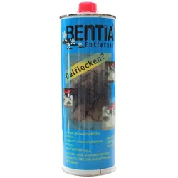 Bentia Ölfleckenentferner 1 L neue Wirkstoffformel, gegen Motorenöl, Heizöl, Grillöl etc.