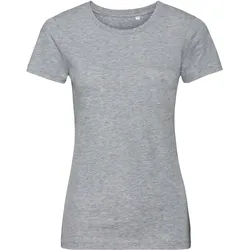Russell Damen T-Shirt Pure Organic R-108F-0 light oxford (heather) XS