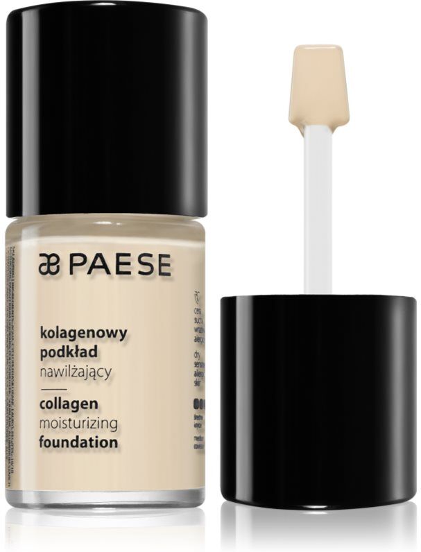 Paese Collagen hydrating foundation with collagen shade 300 C Porcelain 30 ml