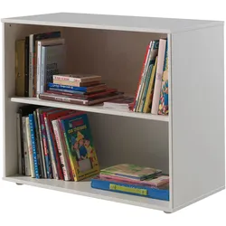STANDREGAL Kassiopeia 86x72x43 aus MDF in der Farbe Weiß