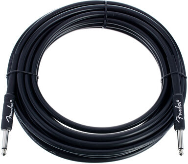 Fender Prof. Cable 7,5m Black Schwarz