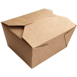 250x Multi-Food Box, Kraft, 700ml, braun