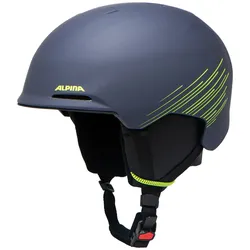 Alpina CARNIA, charcoal-neon matt - Skihelm / Snowboardhelm - 55-59cm
