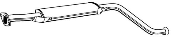 Vegaz Mittelschalldämpfer Lds-12 Für Lada