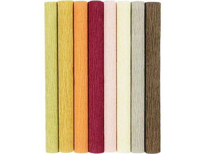 Crepepapier Pastelkleuren, 8 Vellen