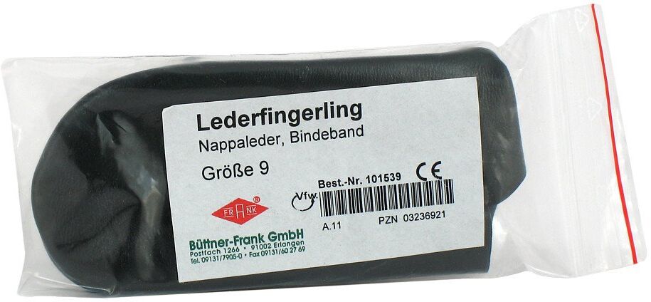 Fingerling Leder Größe 9 Bindeband