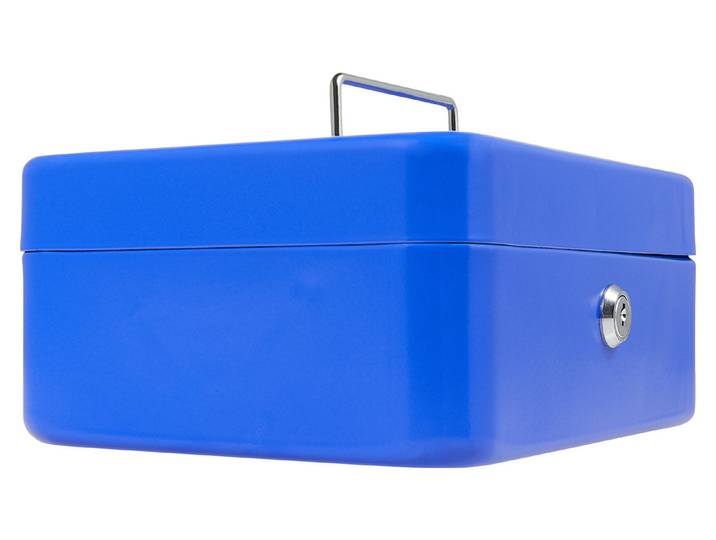 Burg-Wächter Geldkassette 5020 Blau 16 cm