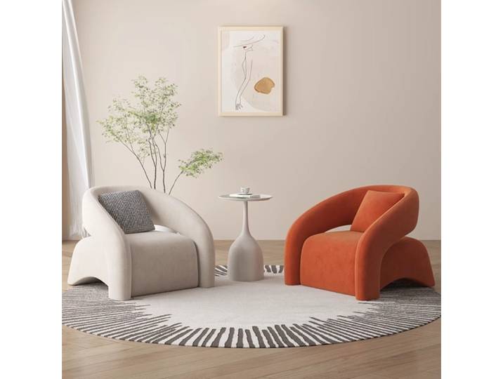 Chaises De maquilleur contemporaines Salon élastique ergonomique Design chaise longue nordique lecture Meubles De Salon décor à la maison