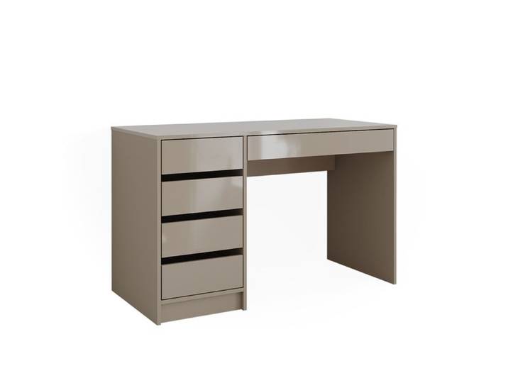 Coiffeuse Sherry 120cm sans miroir Gris brillant Vicco 47287